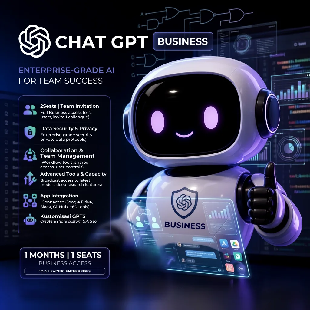Pratinjau ChatGPT Business 1 Month | Invite