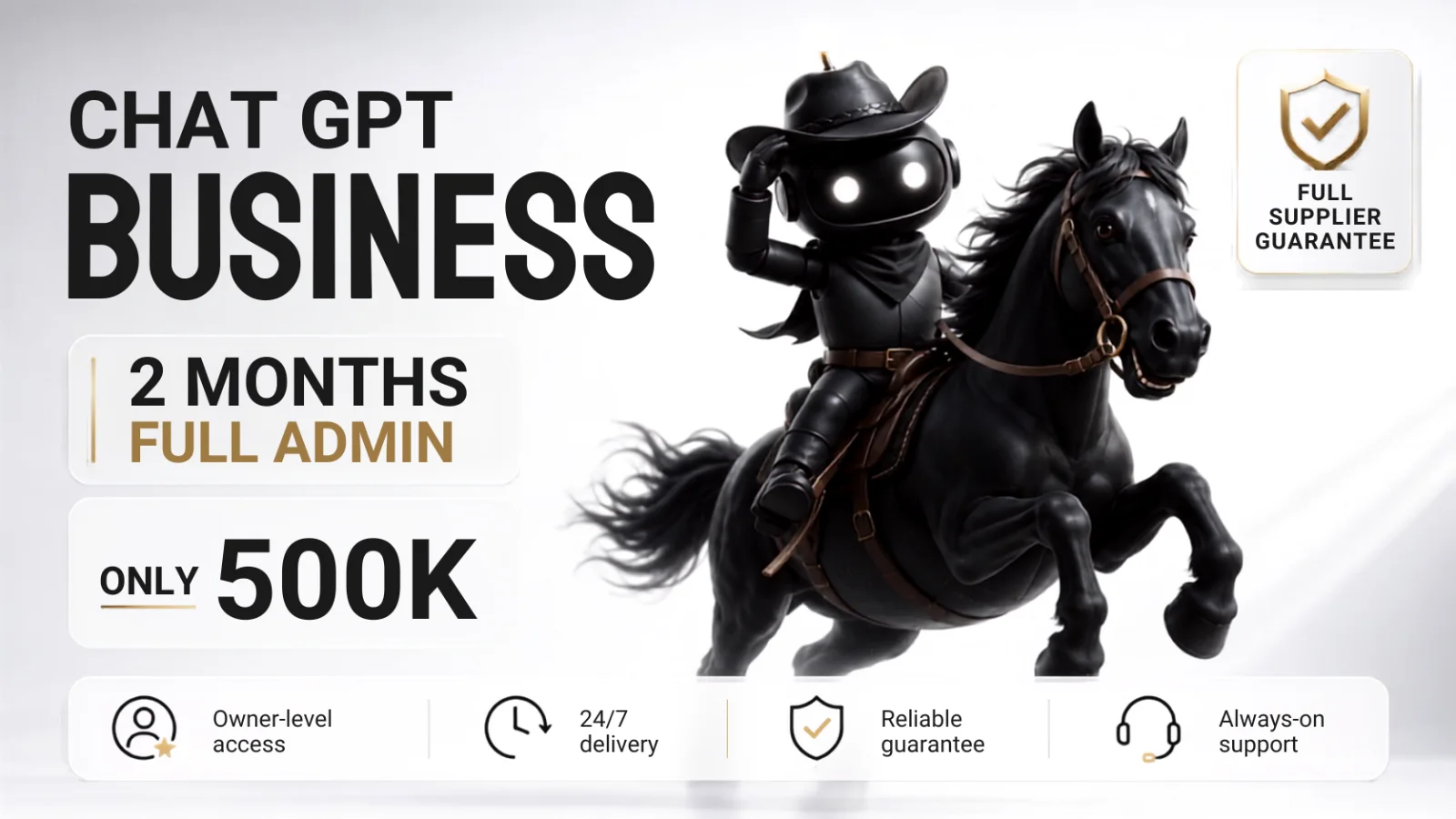 Preview ChatGPT Business — 2 Months | 2 Seats