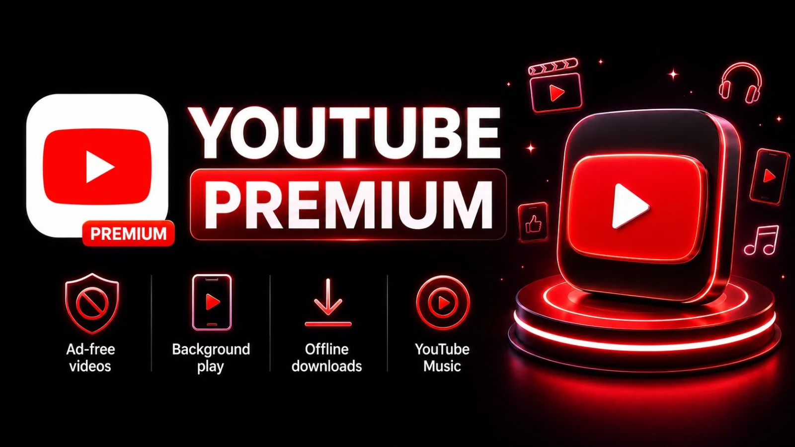 Pratinjau Youtube Premium 1 Bulan Sharing